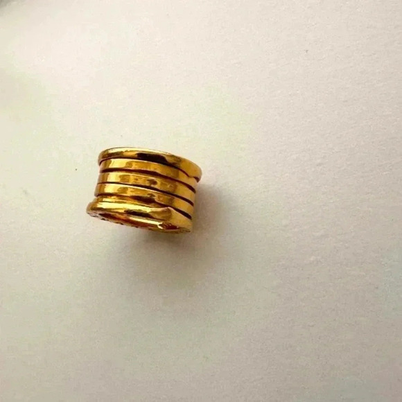 BVLGARI SZ 7 18K Gold Ring B Zero1 - Picture 5 of 14